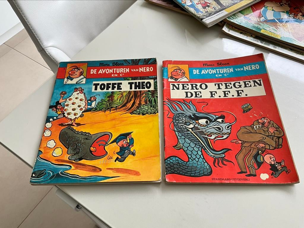 2 strips eerste druk Nero, Boeken, Ophalen of Verzenden, Gelezen