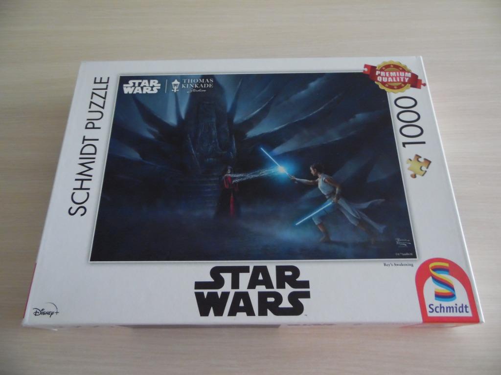 STAR WARS PUZZEL VAN 1000 STUKJES, Hobby en Vrije tijd, Denksport en Puzzels, Zo goed als nieuw, Legpuzzel, 500 t/m 1500 stukjes