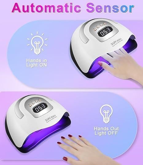 Lampe à ongles LED UV | 380 W | LIVRAISON GRATUITE, Neuf, -, -, Mains et Ongles