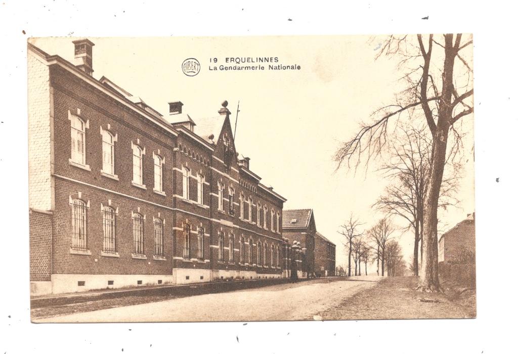 Erquelinnes NA71: La Gendarmerie Nationale, Collections, Envoi, 1920 à 1940, Affranchie, Hainaut