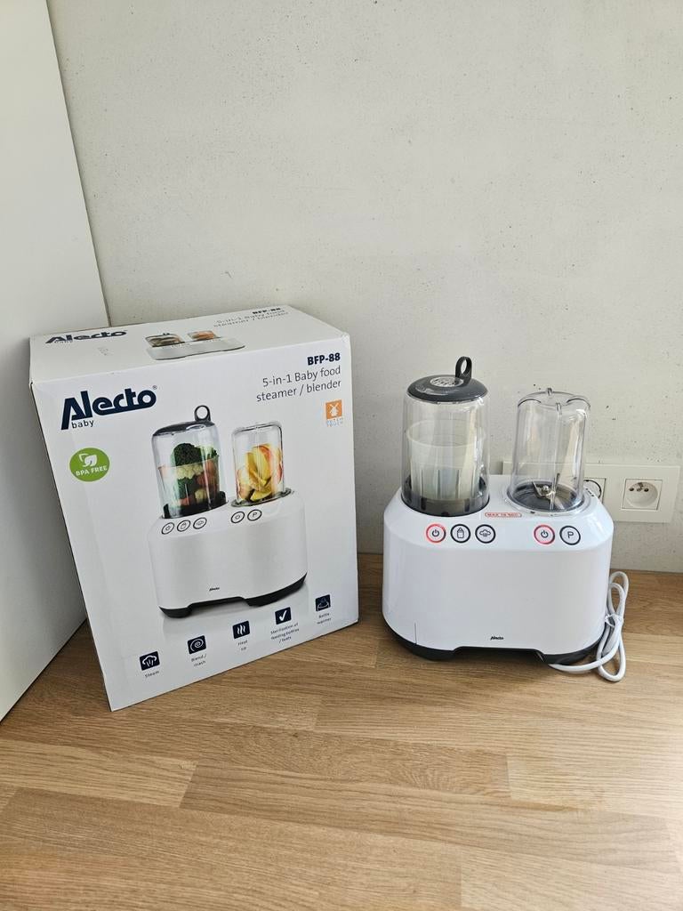 Babycook, fleswarmer, Ophalen