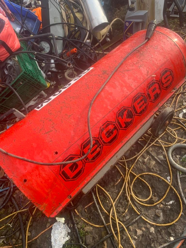 Gros canon à chaleur DECKERS NE DEMARRE PAS, Ophalen, Zo goed als nieuw