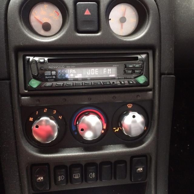 MG TF MGF aluminium knoppen set verwarming, Auto diversen, Auto-accessoires, Ophalen of Verzenden, Nieuw