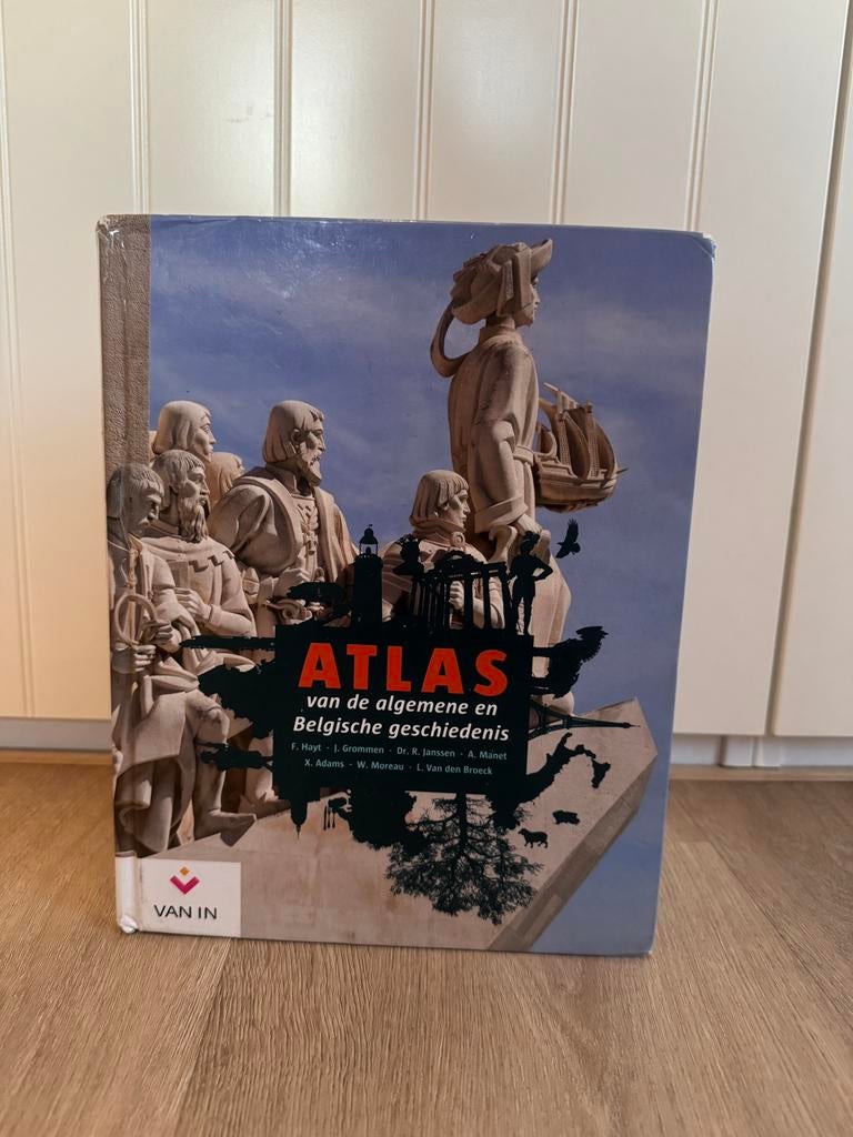 Atlas van de algemene en Belgische geschiedenis, Ophalen of Verzenden, Nederlands