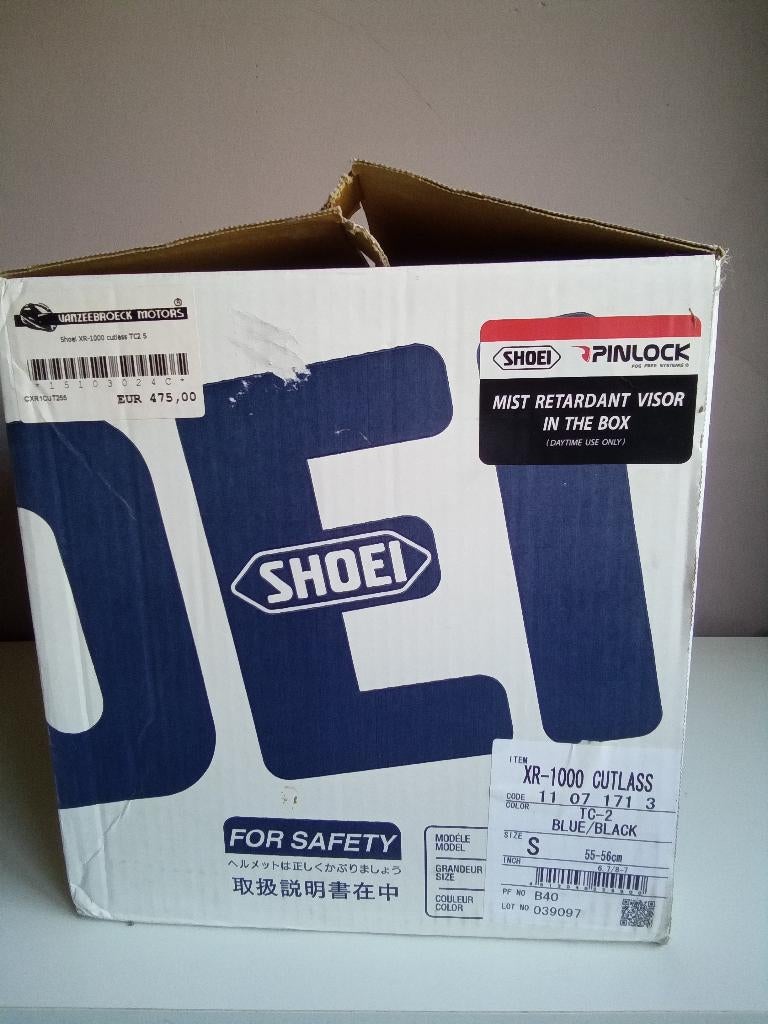 Casque moto Shoei, Motos, Seconde main, Casque intégral, Enlèvement, S