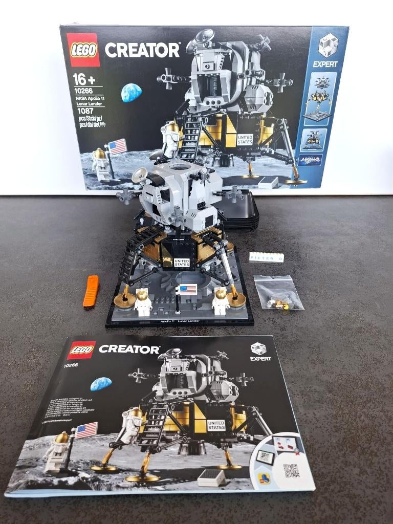 10266 - Lego NASA Apollo 11 Maanlander - 1x gebouwd, Ophalen of Verzenden, Nieuw, Complete set, Lego