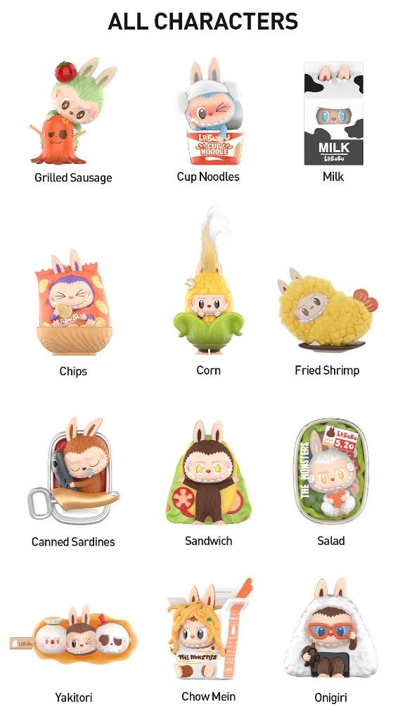 ••••• LABUBU • The Wacky Mart  • Blind Box, Verzenden