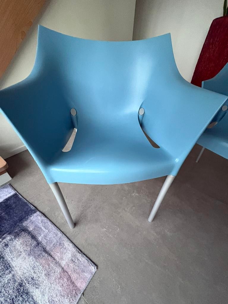 Kartell armchair Dr. No - 2 stuks, Huis en Inrichting, Stoelen, Ophalen, Kunststof, Gebruikt, Twee