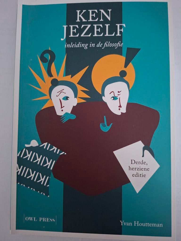 Houtteman - Ken jezelf. Inleiding in de filosofie NIEUW, Ophalen of Verzenden, Yvan Houtteman
