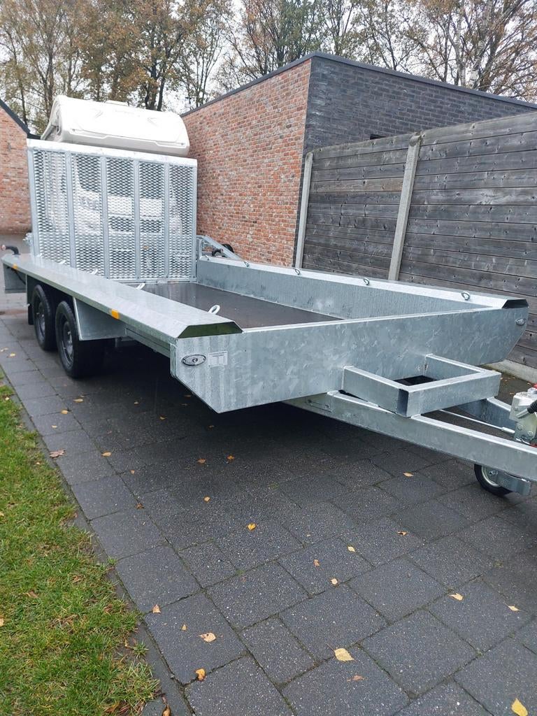 Machinetransporters, Kippers,  plateau aanhangwagens, Autos : Divers, Remorques, Enlèvement