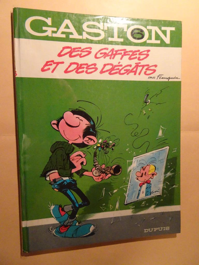 BD Gaston Lagaffe N6 - Des gaffes et des dégâts, Livres, BD, Enlèvement ou Envoi, Une BD, Utilisé, Franquin