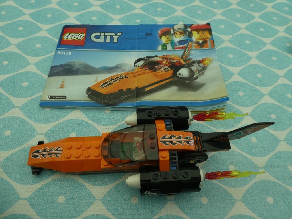 Lego City 60178 raceboot, Ophalen, Gebruikt, Complete set, Lego