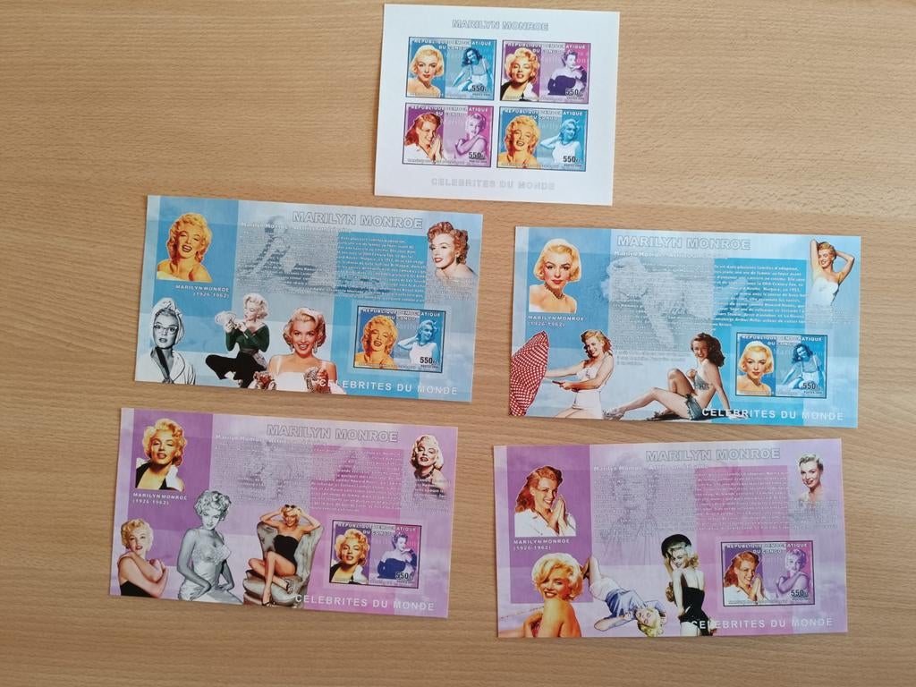 Congo 2006 ** ongetand M Monroe, Postzegels en Munten, Postzegels | Afrika, Ophalen of Verzenden