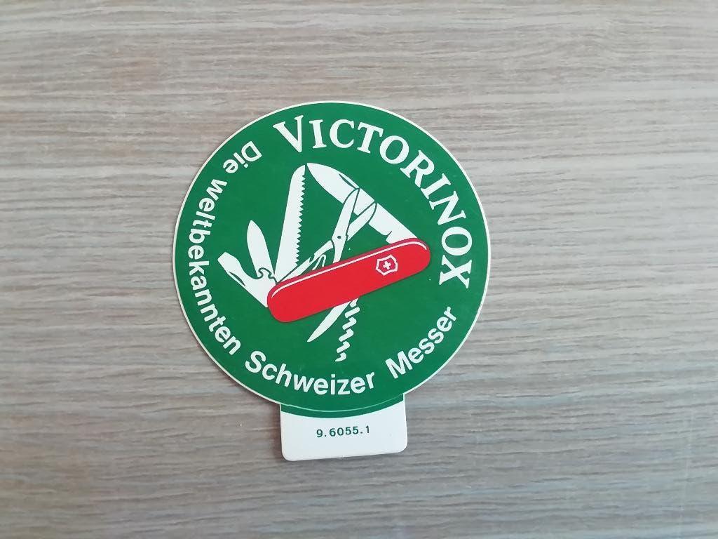 Sticker victorinox zakmes, Ophalen of Verzenden