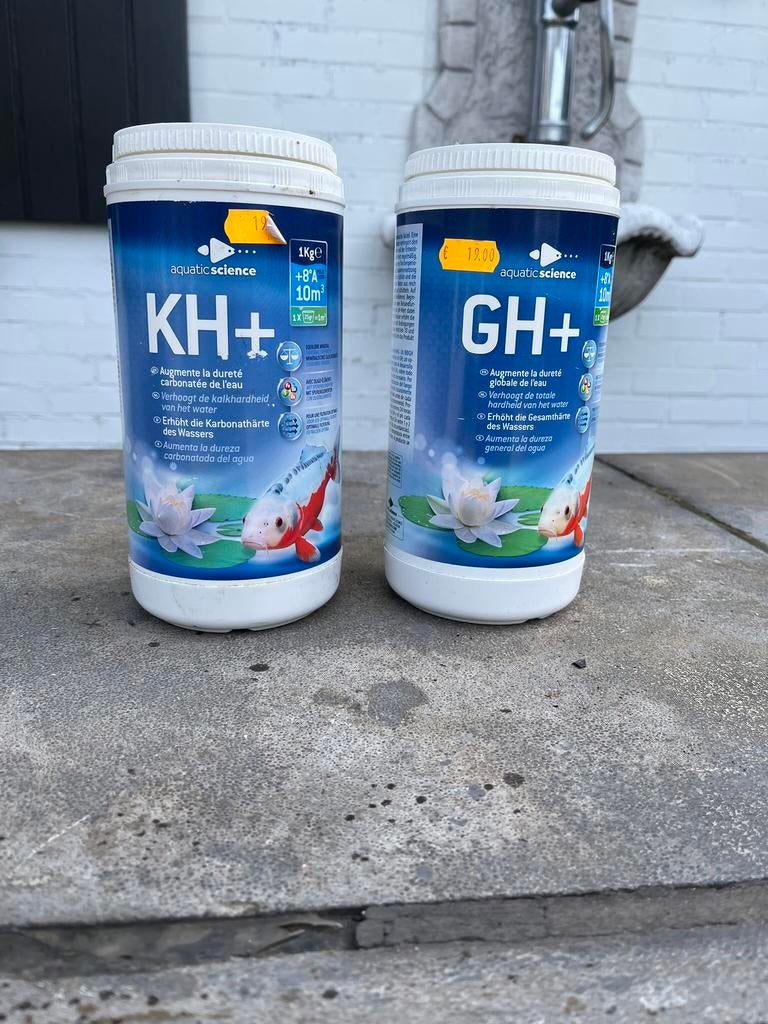 Kh+ en Gh+ vijverprodukten, Tuin en Terras, Ophalen, Zo goed als nieuw