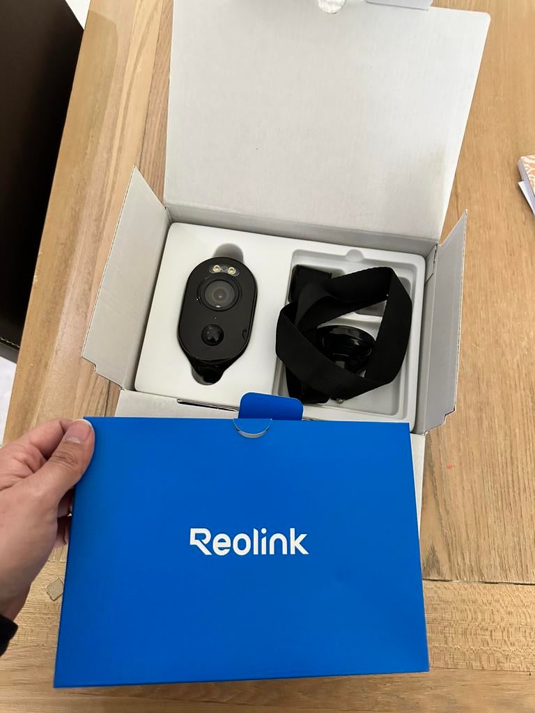 Reolink 4k wifi camera op batterij, Consoles de jeu & Jeux vidéo, Virtual Reality, Enlèvement, Comme neuf, Caméra