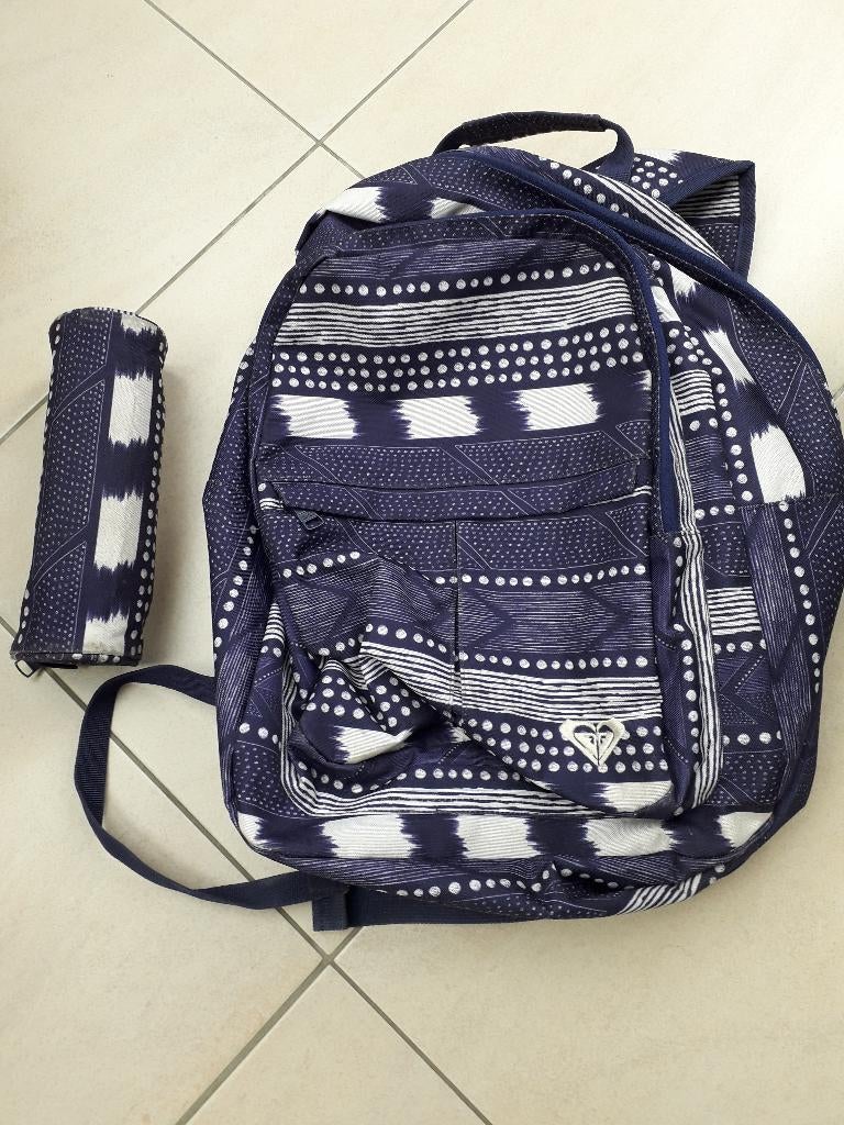 rugzak en pennenzak, Ophalen, Gebruikt