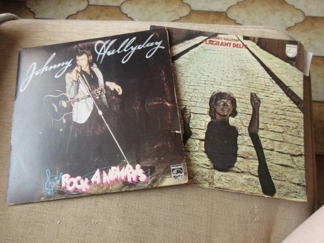 2xLP Johnny Hallyday Rock A Memphis + Flagrant Délit, CD & DVD, Enlèvement ou Envoi, Utilisé, 12 pouces, R&B et Soul