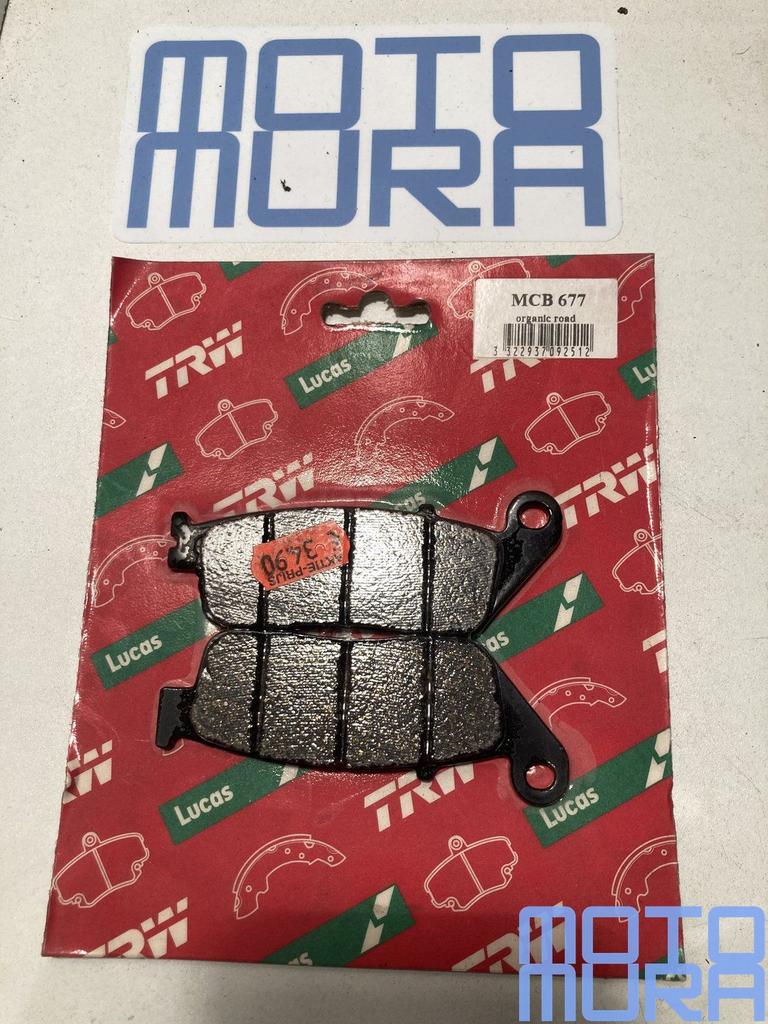 TRW MCB677 remblokken set Honda NC700 NC750 CBR500 VT 1100 v, -, -, Nieuw, Ophalen of Verzenden