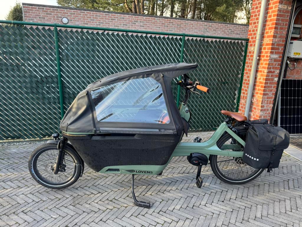 Lovens Bakfiets, Fietsen en Brommers, Gebruikt, Elektrisch, 2 kinderen, Ophalen