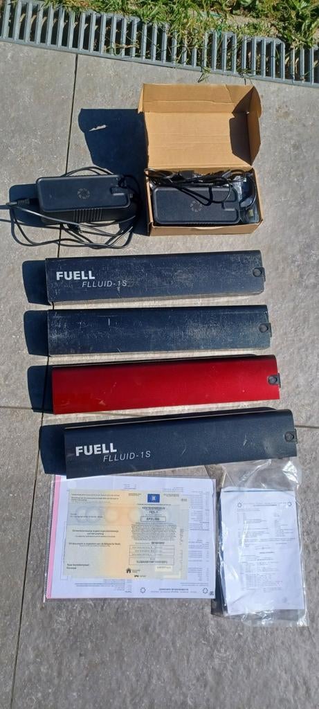 Batterijen Fuell Flluid 1s +oplader +fietsen, Enlèvement