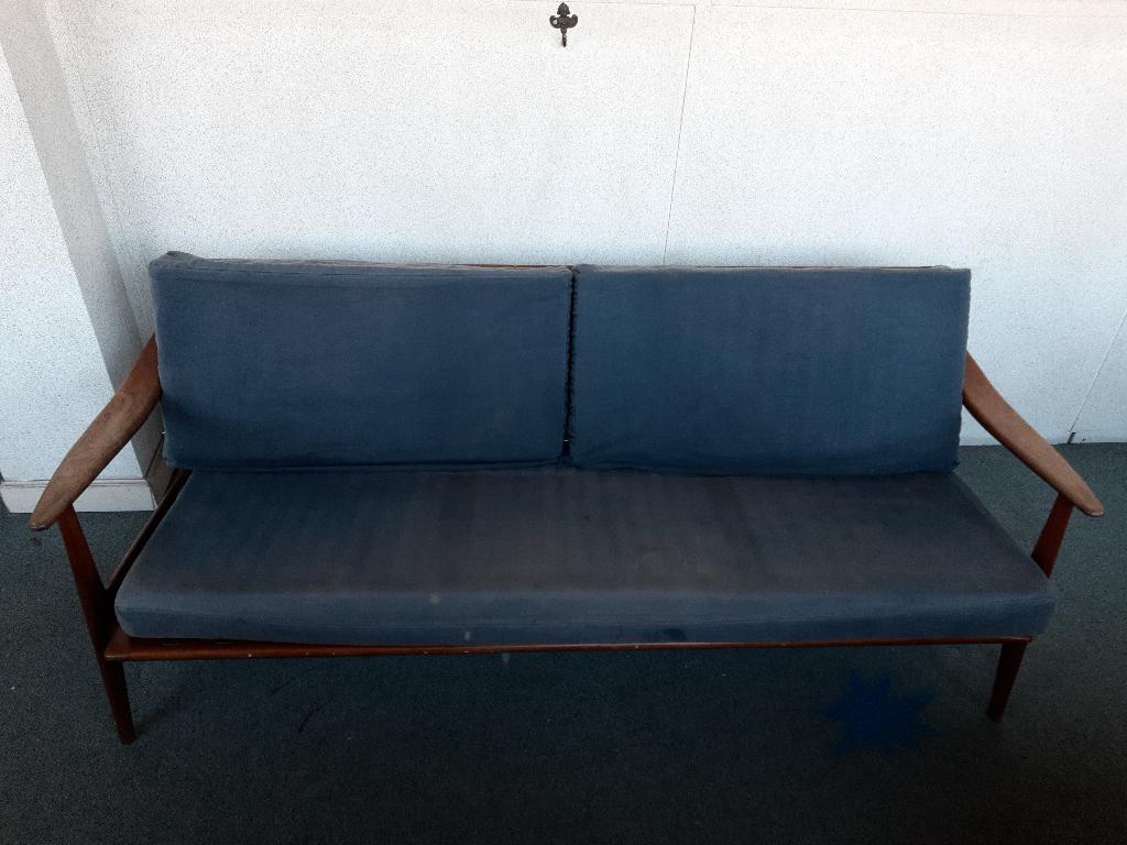 Scandinavische bank, Huis en Inrichting, Zetels | Zetels, Ophalen, Gebruikt, 150 tot 200 cm, Driepersoons