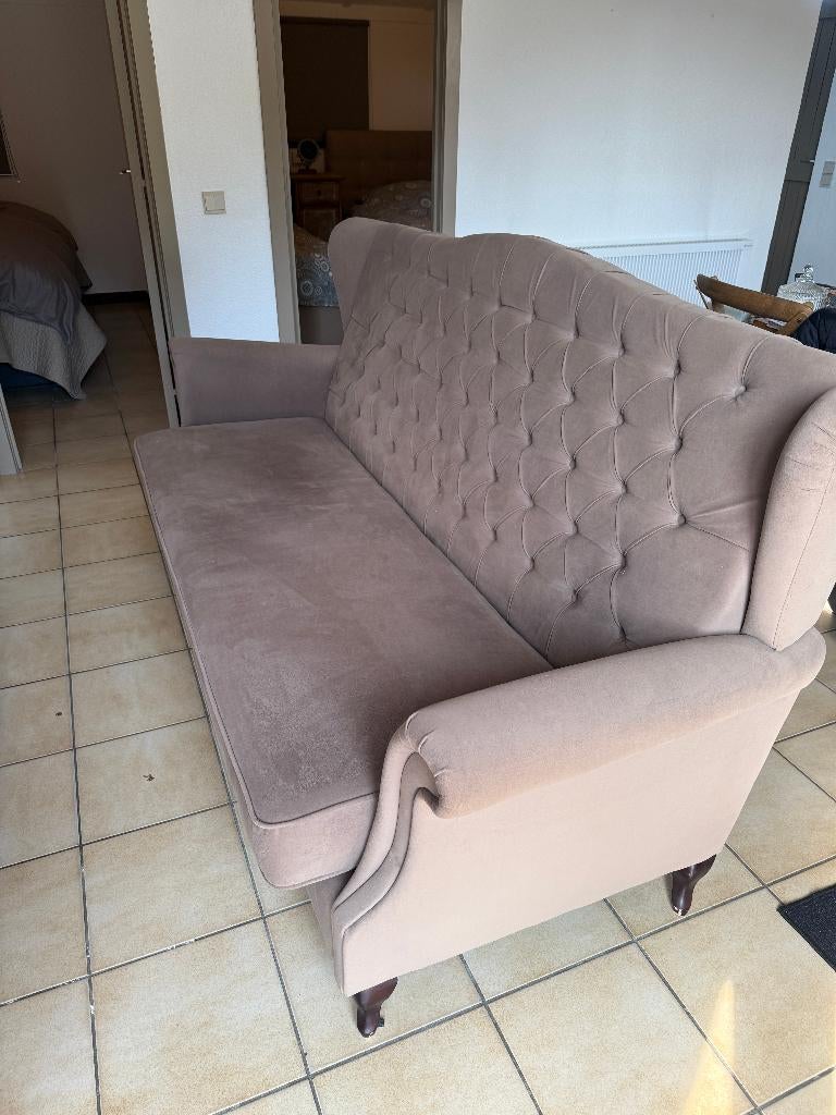 Salon in mooie staat: driezit en 2x eenzit, Huis en Inrichting, Zetels | Zetels, Ophalen, Zo goed als nieuw