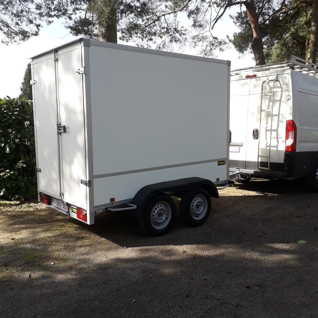 gesloten aanhangwagens divers model, Enlèvement, Comme neuf