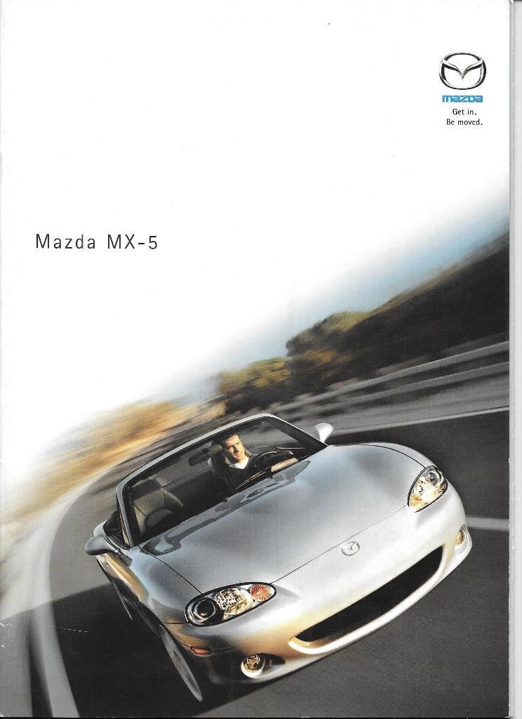 MAZDA MX-5,  2001, Boeken, Auto's | Folders en Tijdschriften, Ophalen of Verzenden, Zo goed als nieuw, Mazda