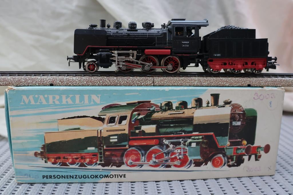 3 x Stoomloc Märklin, Hobby en Vrije tijd, Wisselstroom, Gebruikt, Locomotief, Ophalen of Verzenden