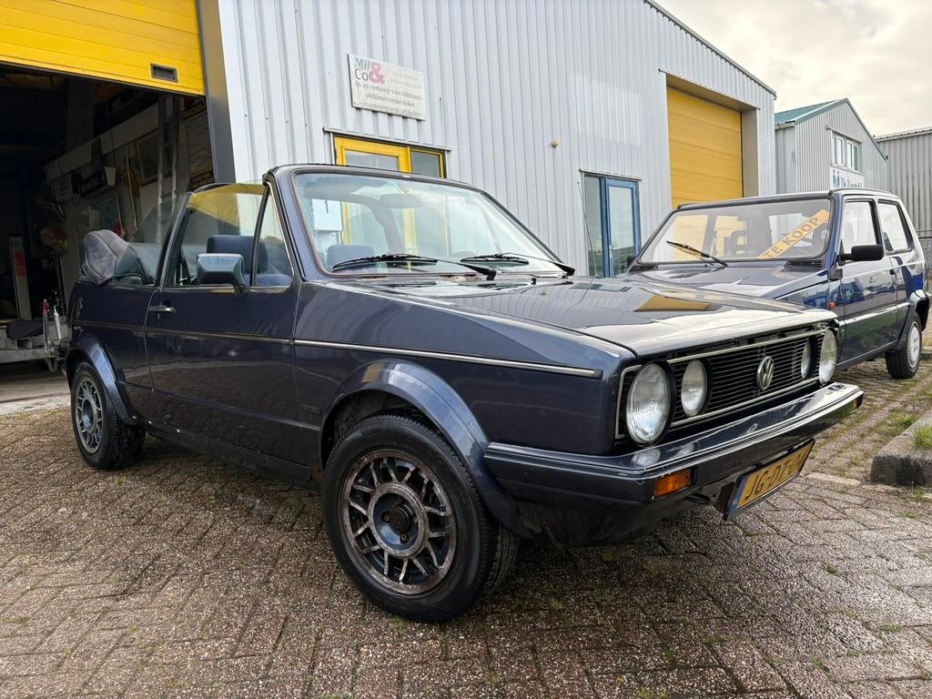 Volkswagen Golf 1 Karmann Cabriolet, Autos, Cabriolet, Bleu, 2 portes, Particulier