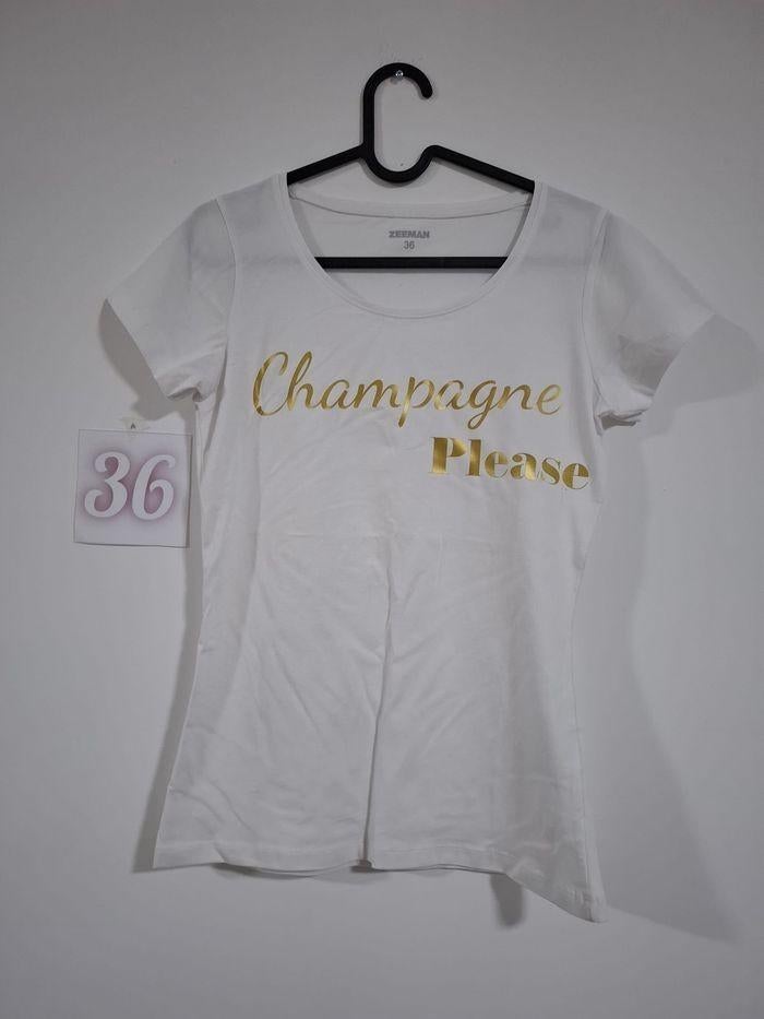 T shirt femme personnalisée - champagne - aperol spritz, Ophalen of Verzenden