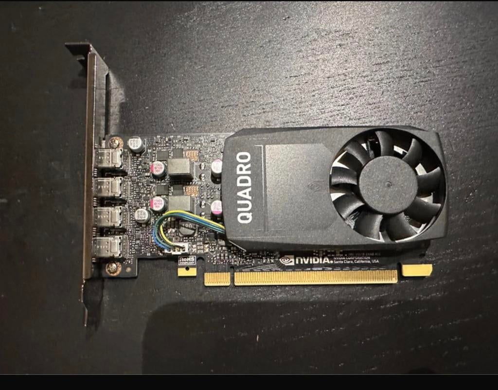 Nvidia quadro p1000 4go, Enlèvement ou Envoi, Comme neuf