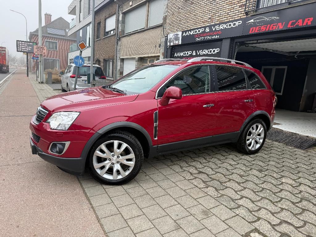 Opel Antara 2.2Cdti 4x4 Cosmo Xenon Navigatie leer, Euro 5, Zwart, Leder, Bedrijf
