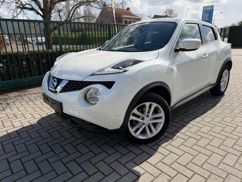 Nissan Juke N-Connecta 1200 cc benzine, Auto's, Parkeersensor, Wit, Bedrijf, Handgeschakeld