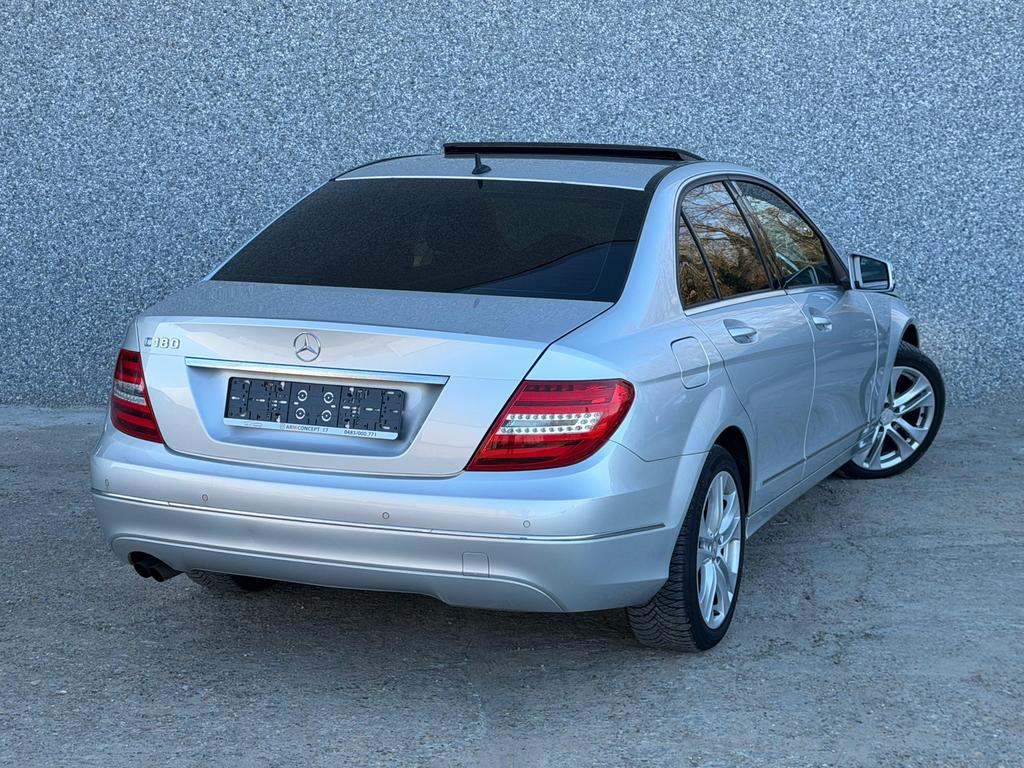 Mercedes-Benz C180 CGI essence 2011 Facelift GARANTIE 12 moi, Autos, Bluetooth, Achat, Entreprise, 5 portes