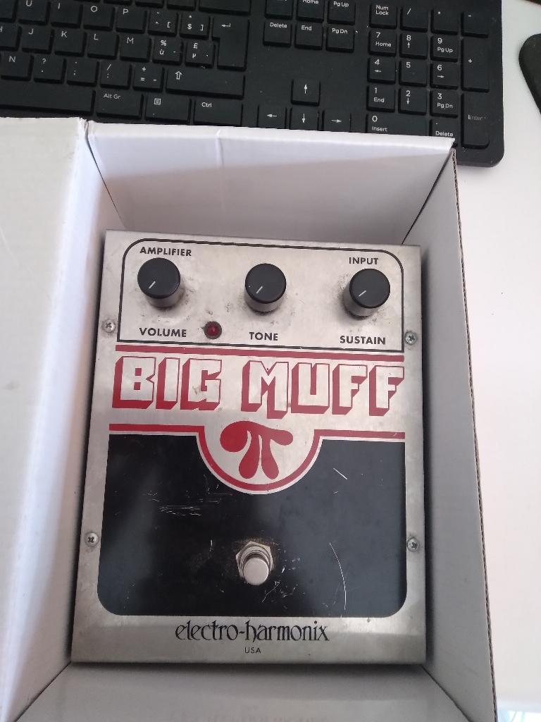 electro harmonix big muff, Muziek en Instrumenten, Effecten, Ophalen of Verzenden, Gebruikt, Distortion, Overdrive of Fuzz