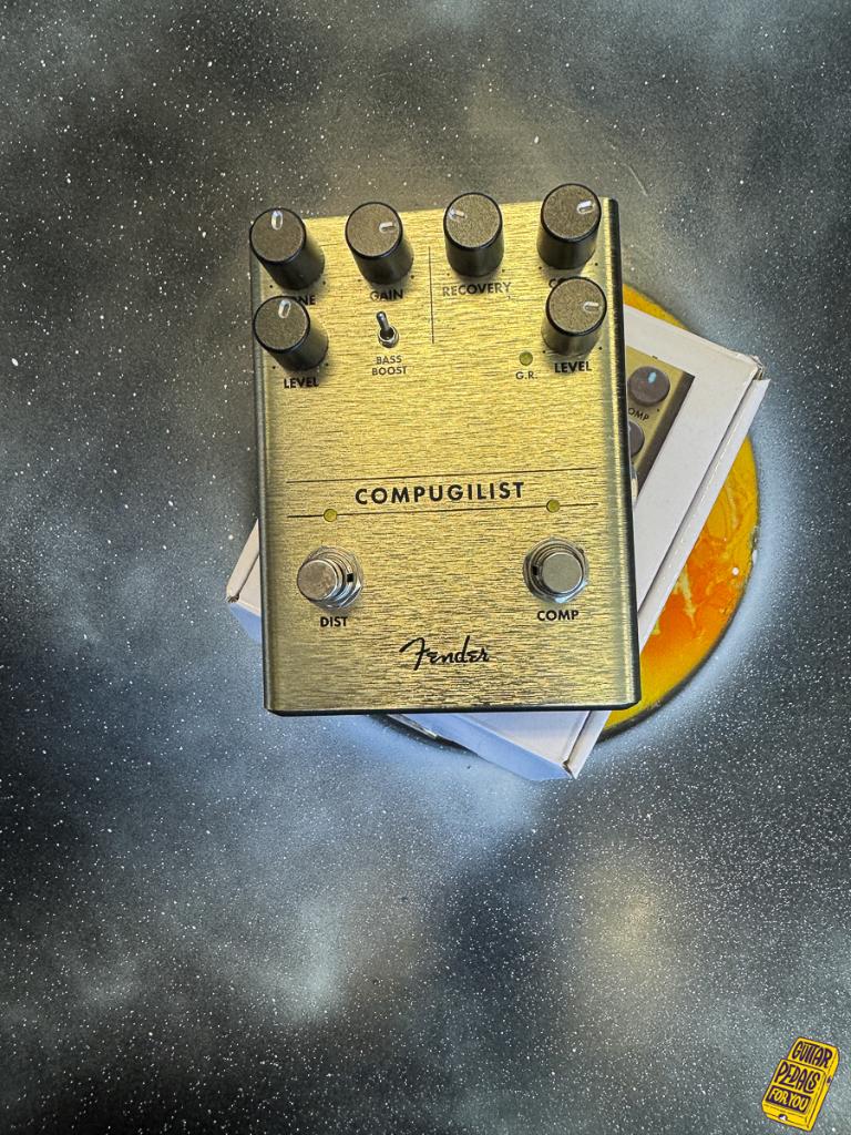 Fender Compugilist Compressor/Distortion, Muziek en Instrumenten, Ophalen of Verzenden, Zo goed als nieuw, Distortion, Overdrive of Fuzz