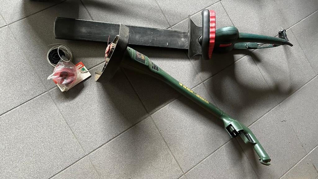 Haagschaar metabo en black&decker kantenmaaier, Tuin en Terras, Ophalen, Gebruikt