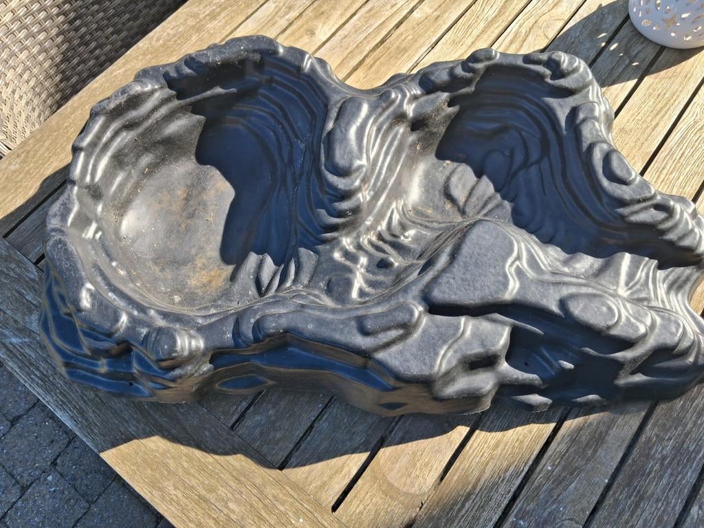 Waterval vijver plastiek, Ophalen