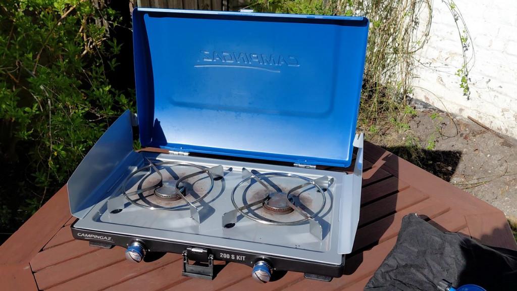 Réchaud 2 becs CAMPINGAZ 200 S + Détendeur CAMPINGAZ– 50 €, Enlèvement, Utilisé