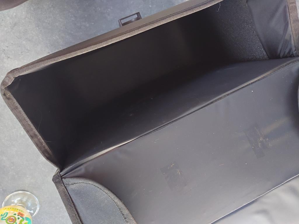 sacoche de vélo, Enlèvement