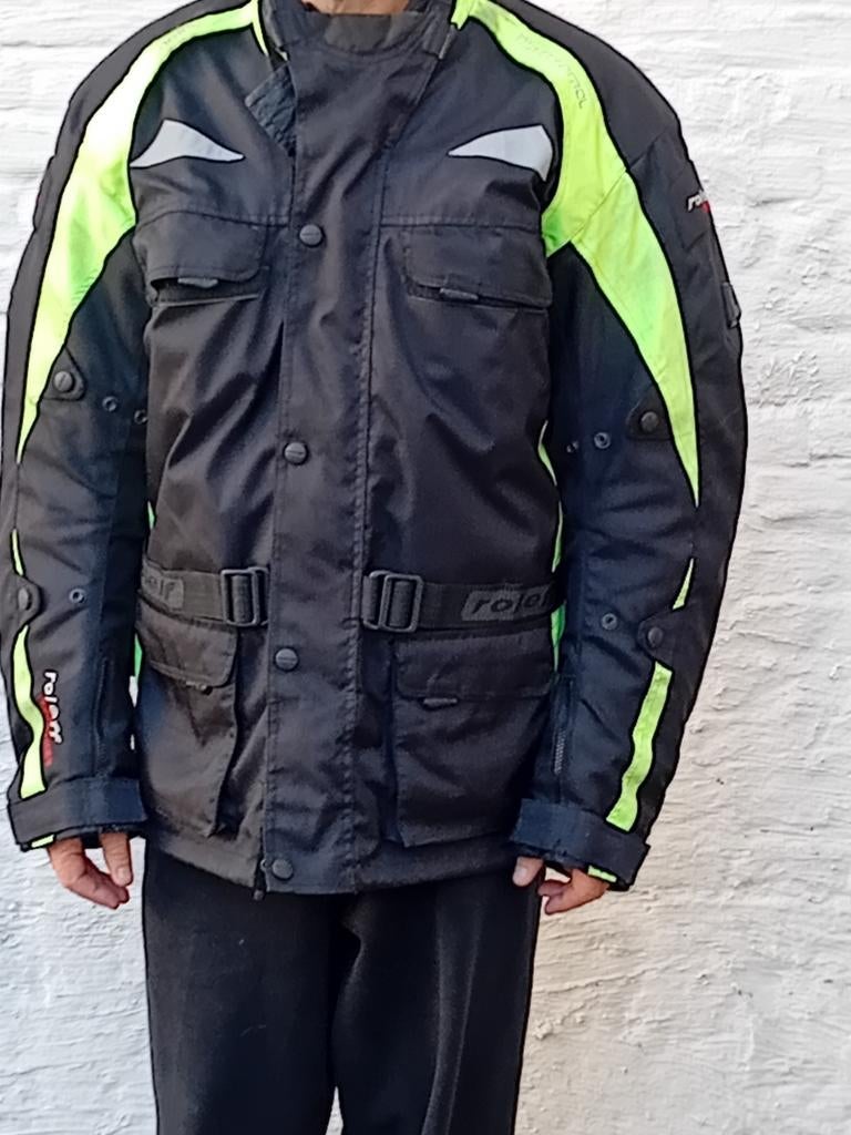 Roleff motorjas, Motoren, Ophalen of Verzenden, Tweedehands, Jas | textiel