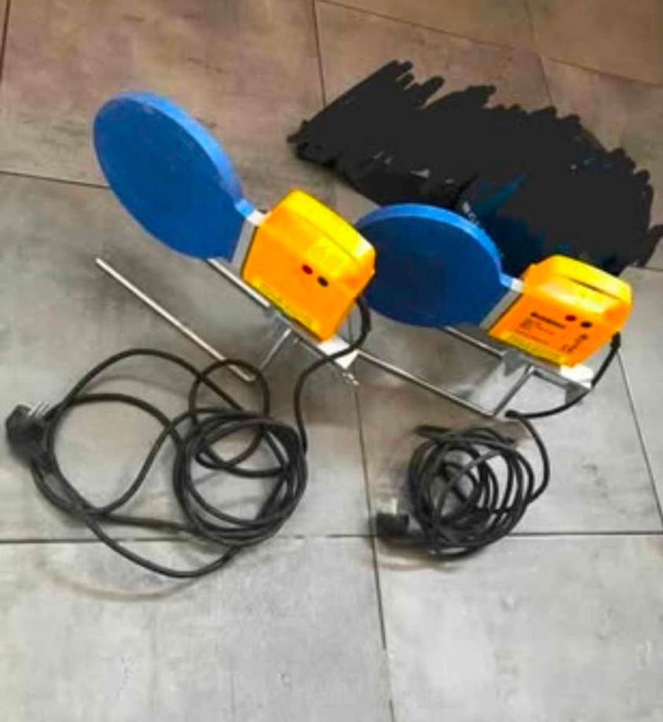 2 Geberit KSS-160 soldeerspiegels als nieuw, Ophalen