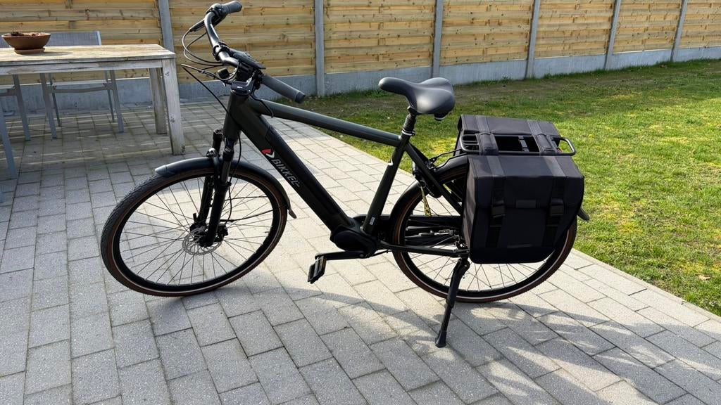 Elektrische fiets Bikkel Leva, Fietsen en Brommers, Versnellingen, Zo goed als nieuw, 53 tot 57 cm, Ophalen