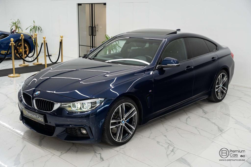 BMW 420 Da gran coupe M INDIVIDUAL/ Pano/Camera/Cruise, Auto's, Automaat, 4 cilinders, Blauw, USB