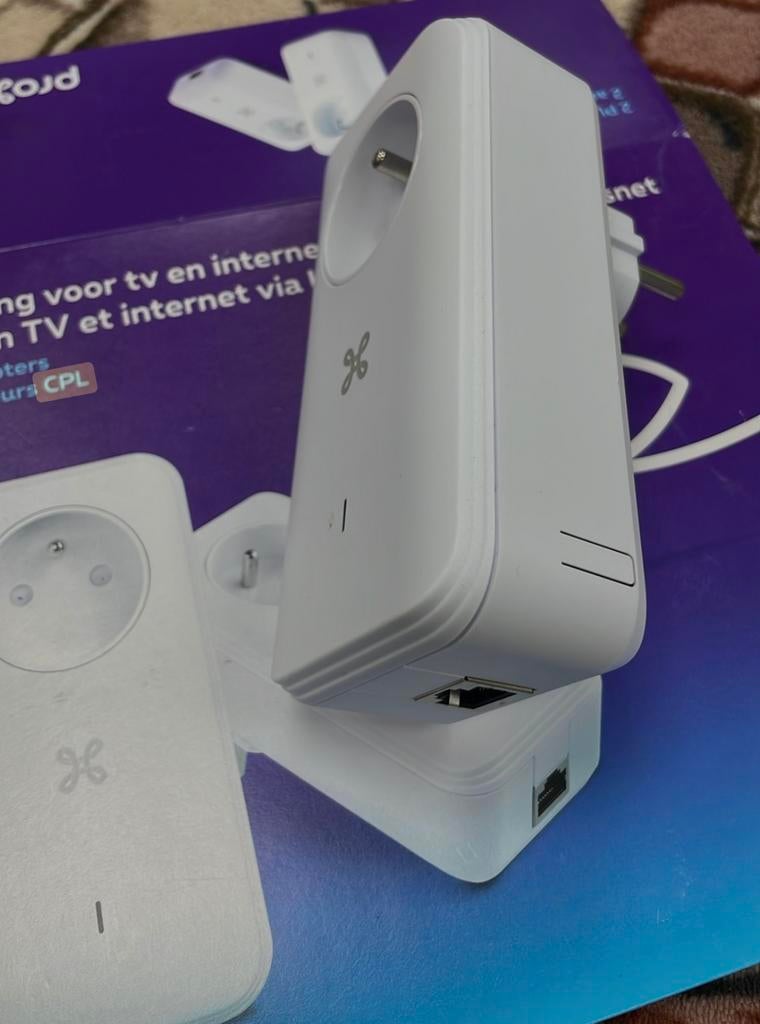 Proximus CPL Ethernet Kit — Internet via een stopcontact, Ophalen of Verzenden, Zo goed als nieuw
