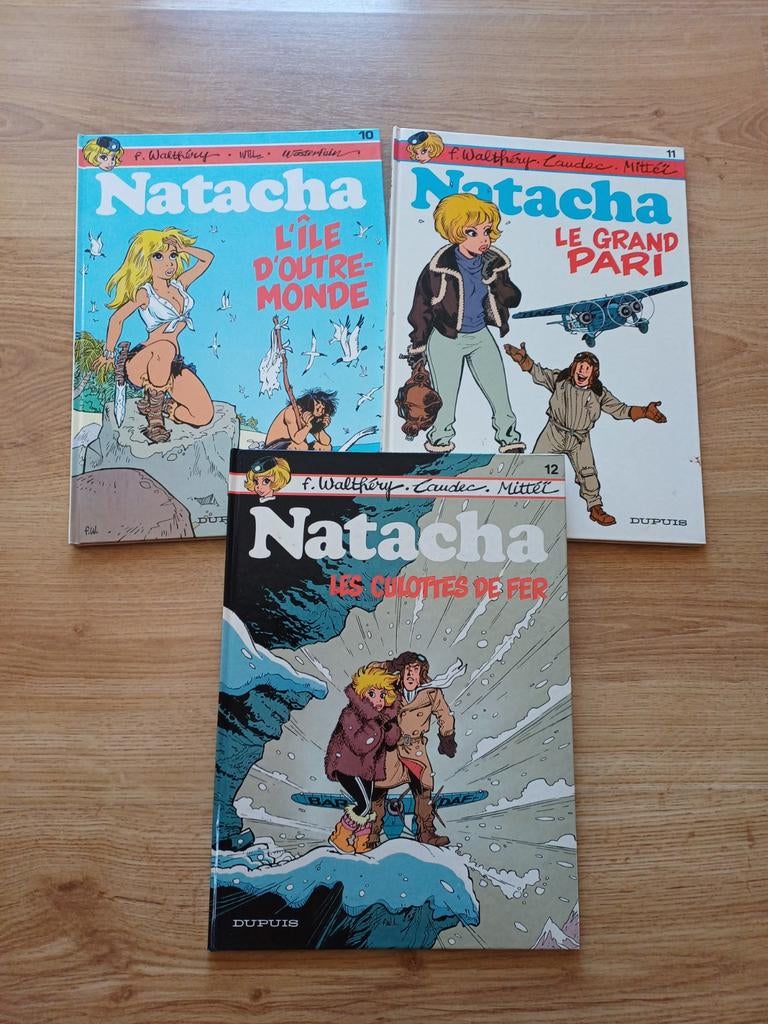 Bd Natacha 10/11/12 EO, Livres, BD, Comme neuf, Plusieurs BD, Enlèvement ou Envoi