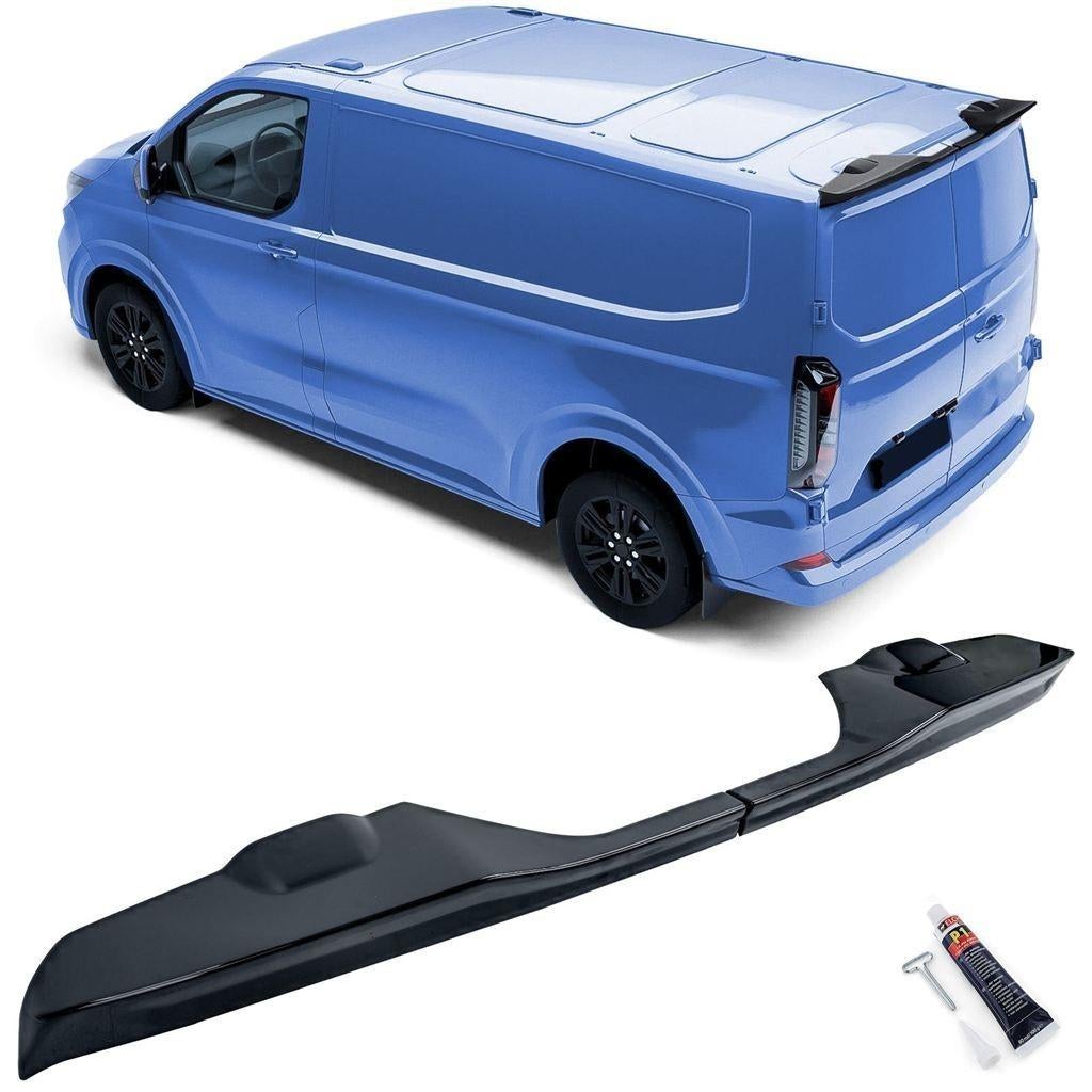 Spoiler Voor Ford Transit Tourneo Custom Glans Zwart Dubbel, Autos : Divers, Tuning & Styling, Envoi