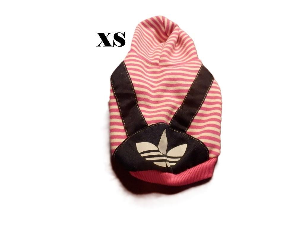 (32) - pull petit chien t.XS rose, Dieren en Toebehoren, Hondenkleding, Ophalen of Verzenden, Zo goed als nieuw, Hondentrui